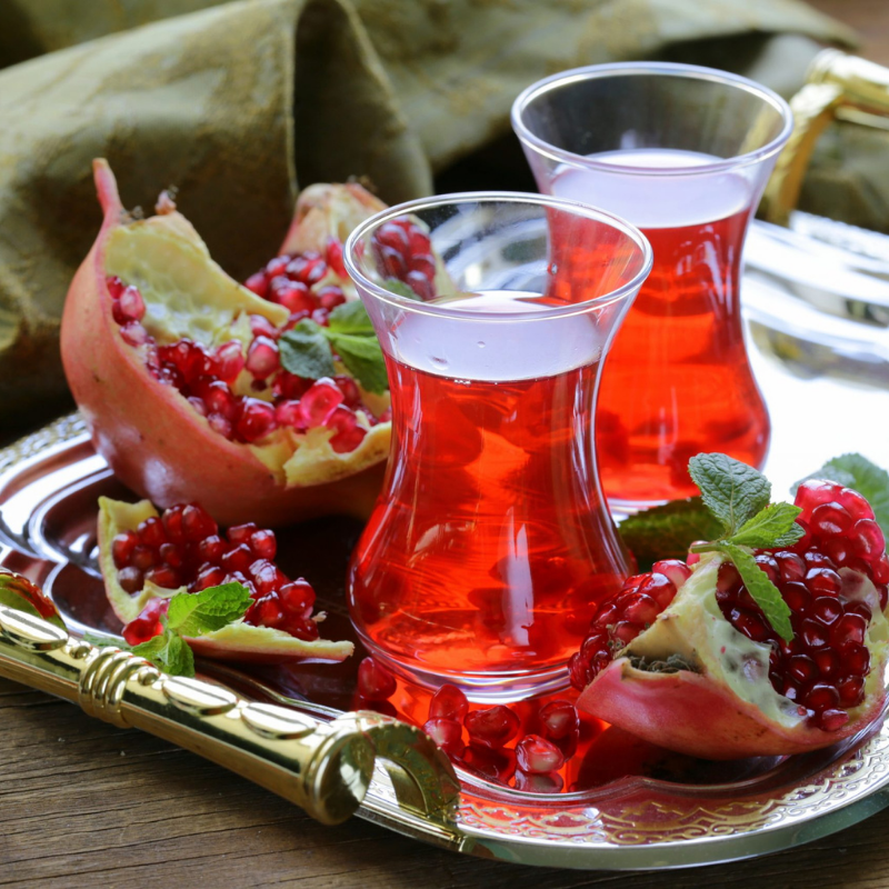 pomegranate-tea